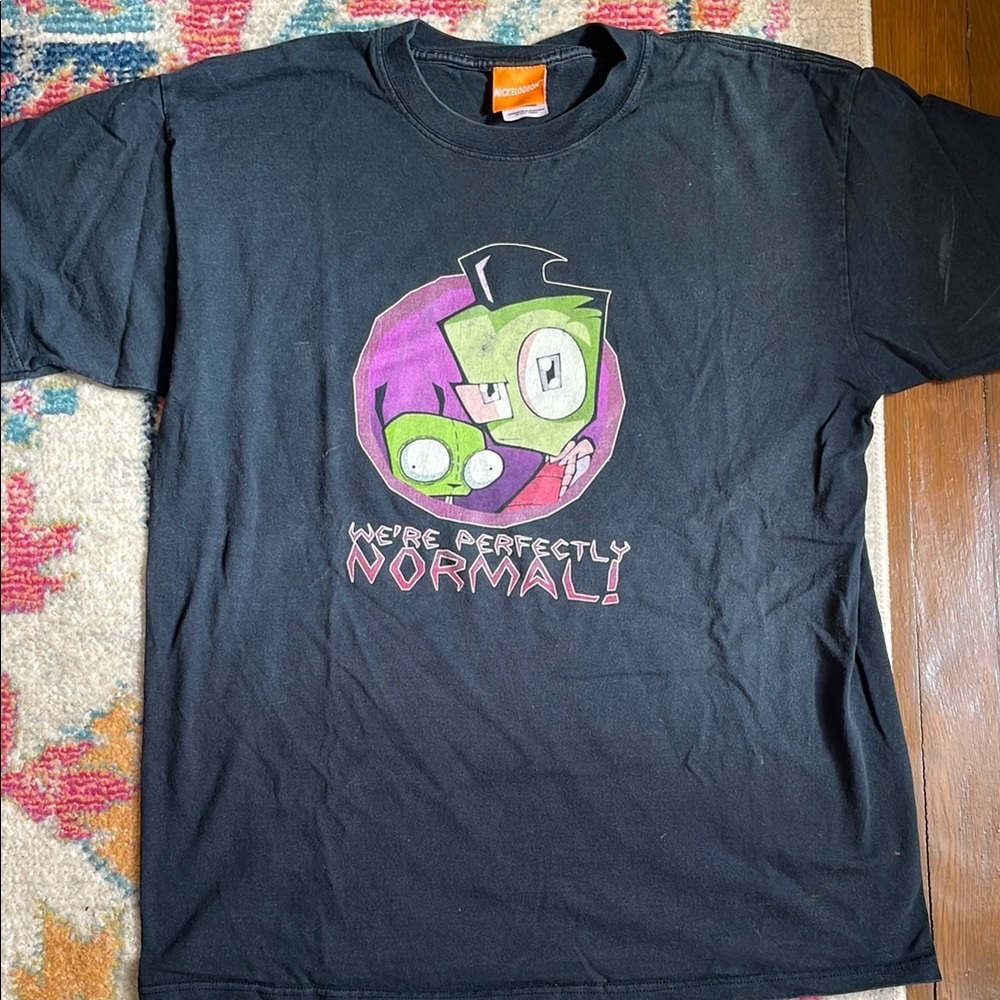 Y2K Invader Zim Graphic T-Shirt